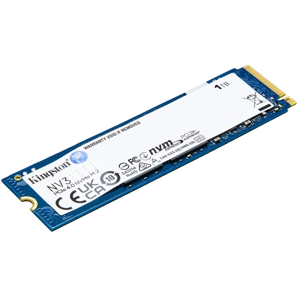 Image of 1TB Kingston NV3 M.2 2280 PCI Express 4.0 x4 NVMe Solid State Drive
